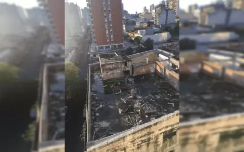 Vecinos denuncian saqueo previo al derrumbe de edificio en el microcentro de Asunci�n