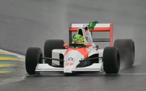 El emotivo homenaje de Lewis Hamilton para Ayrton Senna
