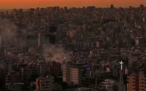 Israel lanza al menos 10 bombardeos en el sur de Beirut