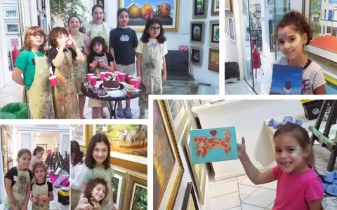 Muestra de arte infantil en el CCR Cabildo: "Nuestros peque�os grandes artistas"