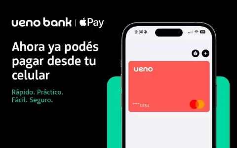 ueno bank transforma la experiencia de pago con Apple Pay