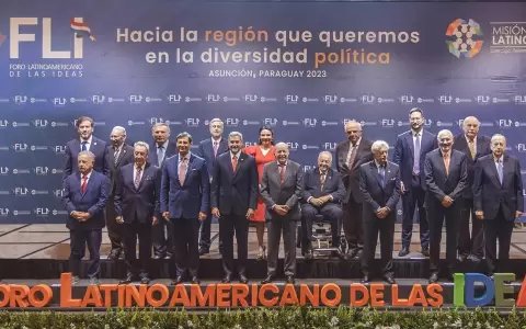 Exmandatarios y expertos se re�nen en el Foro Latinoamericano de las Ideas 2024