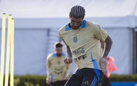 Rodrigo De Paul dio sus expectativas del duelo ante Paraguay