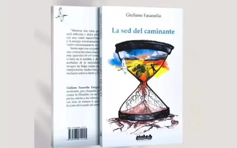 Presentaci�n del libro "La sed del caminante", de Giuliano Fasanello, inspirado en el Chaco