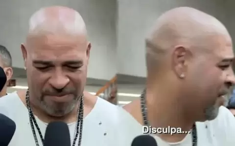 Adriano habl� tras su carta y se quebr� en medio de la entrevista
