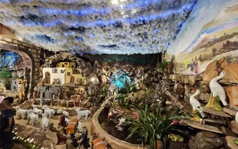 El ic�nico pesebre de la familia S�nchez fue habilitado en Itaugu�