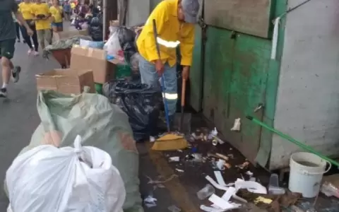 Mercado 4: en unos d�as recolectaron 115.912 kilos de residuos y continuar� limpieza