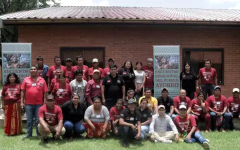 Se realiz� hist�rico encuentro binacional del pueblo ayoreo en el Chaco paraguayo