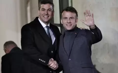 Pe�a y Macron impulsan lazos bilaterales entre Paraguay y Francia