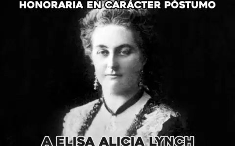 Diputados aprueba otorgar la nacionalidad paraguaya honoraria a Elisa Alicia Lynch