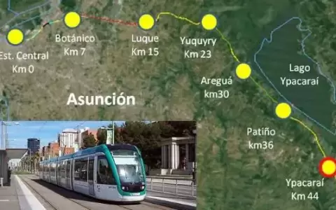 El renacer de los ferrocarriles en Paraguay: el ambicioso proyecto Asunci�n-Ypacara�