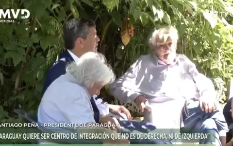 Pe�a visit� a "Pepe" Mujica: "Valoro su austeridad, mantuvo los pies sobre la tierra"