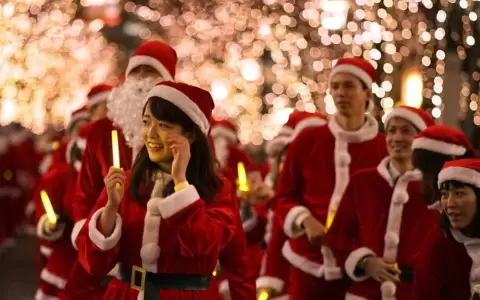 Los pa�ses que reciben primero la Navidad
