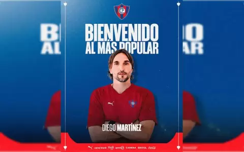 Oficial: Diego Mart�nez es el nuevo t�cnico de Cerro Porte�o
