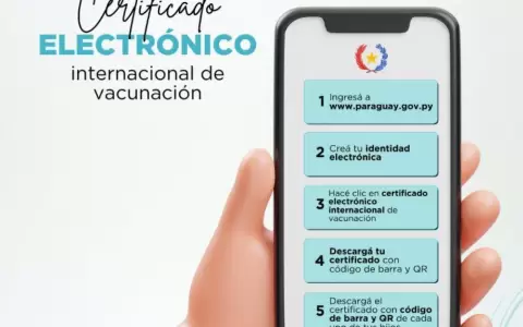 Atenci�n, viajeros: c�mo generar certificado electr�nico internacional de vacunaci�n