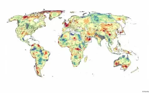 Inexplicables puntos calientes aparecen alrededor del mundo