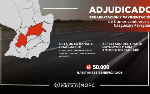 Gobierno Nacional adjudic� obras para la "Ruta de la Banana"