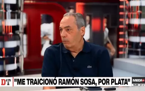 Culpan de �alta traici�n� a Ram�n Sosa