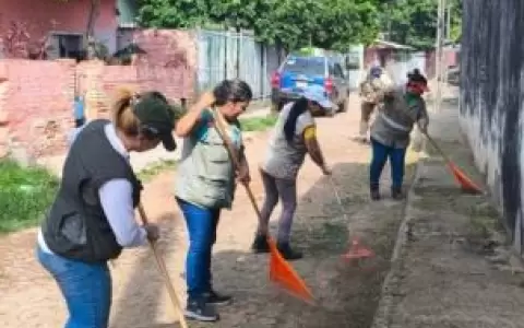 Destaca trabajo conjunto en el Ba�ado Tacumb� para prevenir el dengue