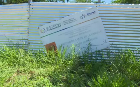 Ypan�: Unidad de Salud Familiar qued� en cimientos tras tres a�os de inicio de la obra
