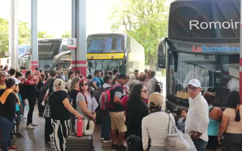 R�cord migratorio por Navidad
