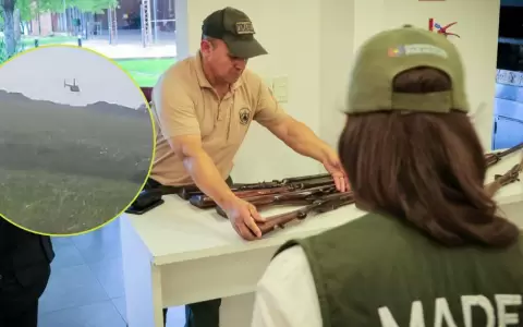 Caza ilegal: encuentran helipuerto no habilitado e incautan armas de un hotel