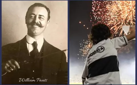 12 de enero: nacimiento de William Paats y d�a del hincha olimpista