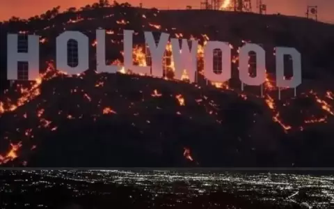 Incendio en Hollywood amenaza el Paseo de la Fama y evac�an a 130 mil