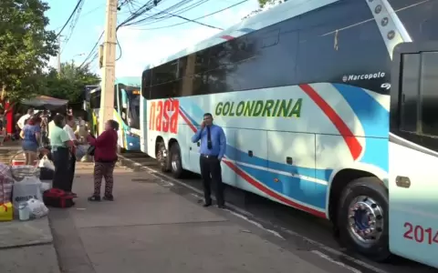 Suba de tarifas en la Estaci�n de Buses de Asunci�n gener� indignaci�n y transportistas protestan