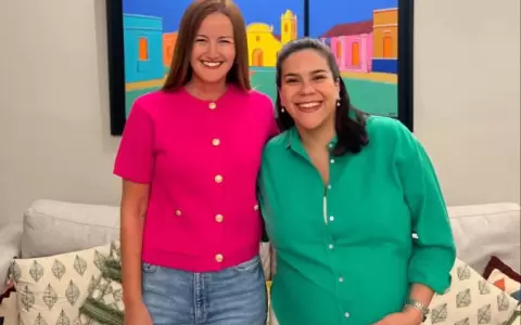Soledad N��ez junto a la diputada Johana Ortega