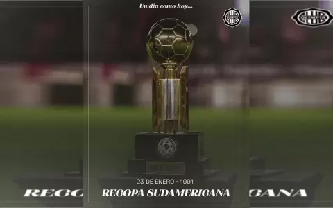Olimpia: 34 a�os de un exclusivo logro en Sudam�rica