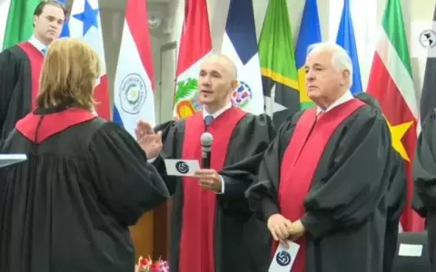 Jur� el primer juez paraguayo en la Corte Interamericana de Derechos Humanos