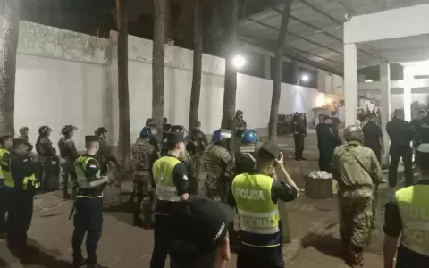 Requisa en el penal de Ciudad del Este: tras ri�a, faltan entre reos
