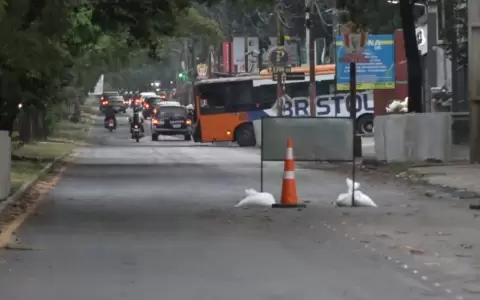 Atenci�n: �desv�os! Inicia hoy nuevo frente de obras entre el acceso a la UNA y la calle 5 de Setiembre