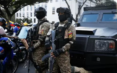 El r�gimen de Maduro militariz� Caracas y bloque� las calles previo al inicio de la marcha opositora