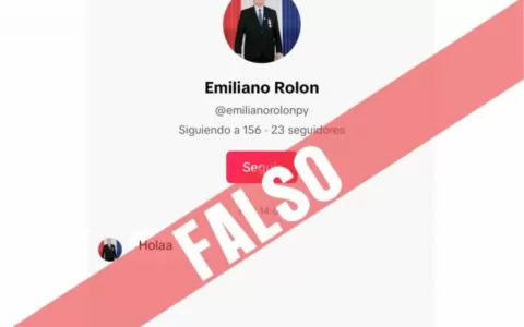 Alertan sobre el perfil falso en TikTok del fiscal general del Estado