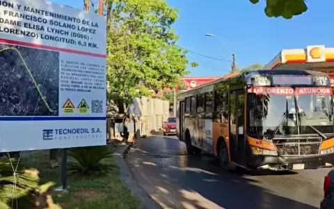 Desv�os de buses por obras en la Avenida Mariscal L�pez durar�an unos 30 d�as