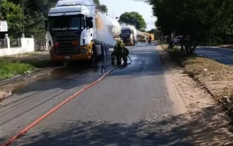 Fuga de gas en It� Enramada moviliza a bomberos