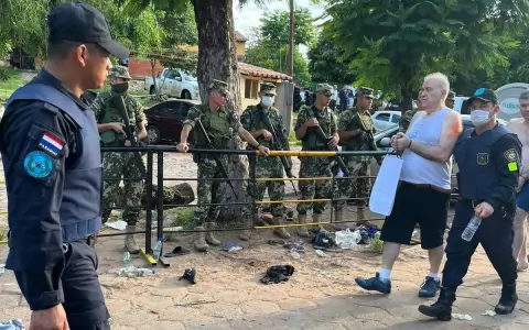 Trasladan a Gonz�lez Daher y su hijo a penitenciaria en Asunci�n