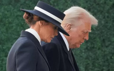 Donald Trump asiste a una misa previa a su asunci�n como presidente de Estados Unidos