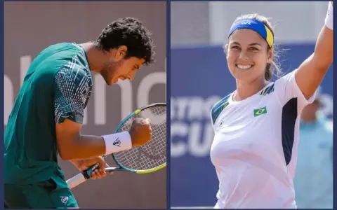 Vallejo y Meligeni: amor, tenis y sue�os compartidos en Buenos Aires