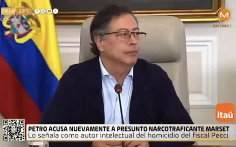 Presidente de Colombia acusa a Marset de autor intelectual del crimen de Pecci