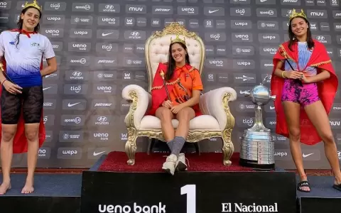 Charles Hockin y Astrid Caballero se destacan en la Copa Olimpia