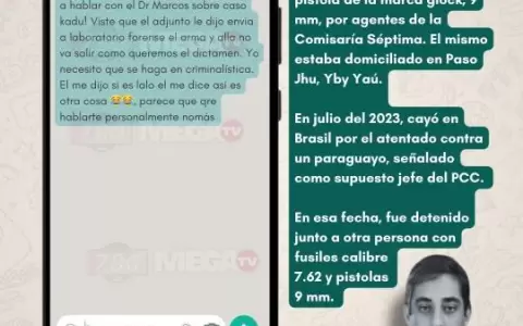 �Lalo� Gomes habr�a mediado en liberaci�n de brasile�o armado en 2019