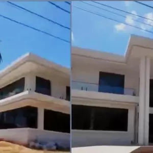 Cuestionado por t�tulo falso de abogado: Hern�n Rivas construye mansi�n en barrio cerrado de Lambar�