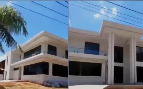 Cuestionado por t�tulo falso de abogado: Hern�n Rivas construye mansi�n en barrio cerrado de Lambar�
