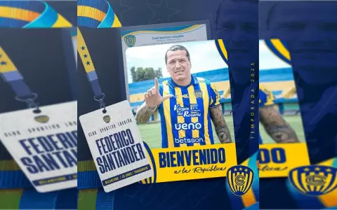 Sportivo Luque�o oficializa a Federico Santander