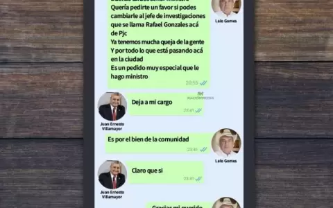 �Lalo� ped�a cambios en la Polic�a a Ernesto Villamayor, exministro del Interior y ex jefe de Gabinete