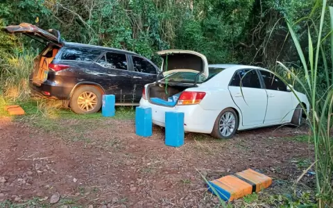 Salto del Guair�: operaci�n finaliz� en incautaci�n de veh�culos y marihuana
