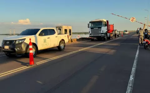 Frustran posible tr�fico ilegal de madera nativa que iba transportado en un cami�n a Ayolas